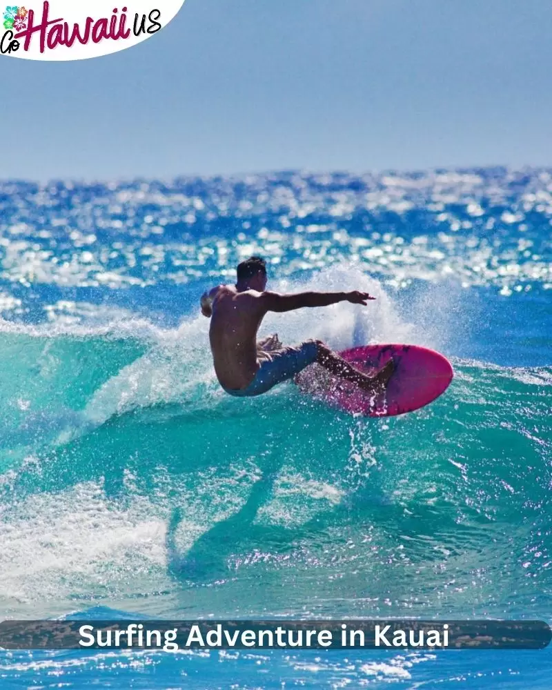 Surfing Adventure in Kauai