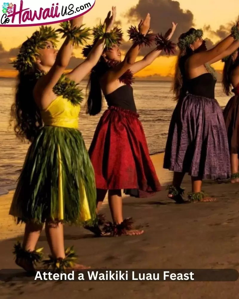 Attend a Waikiki Luau Feast