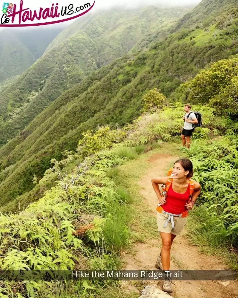 Hike the Mahana Ridge Trail