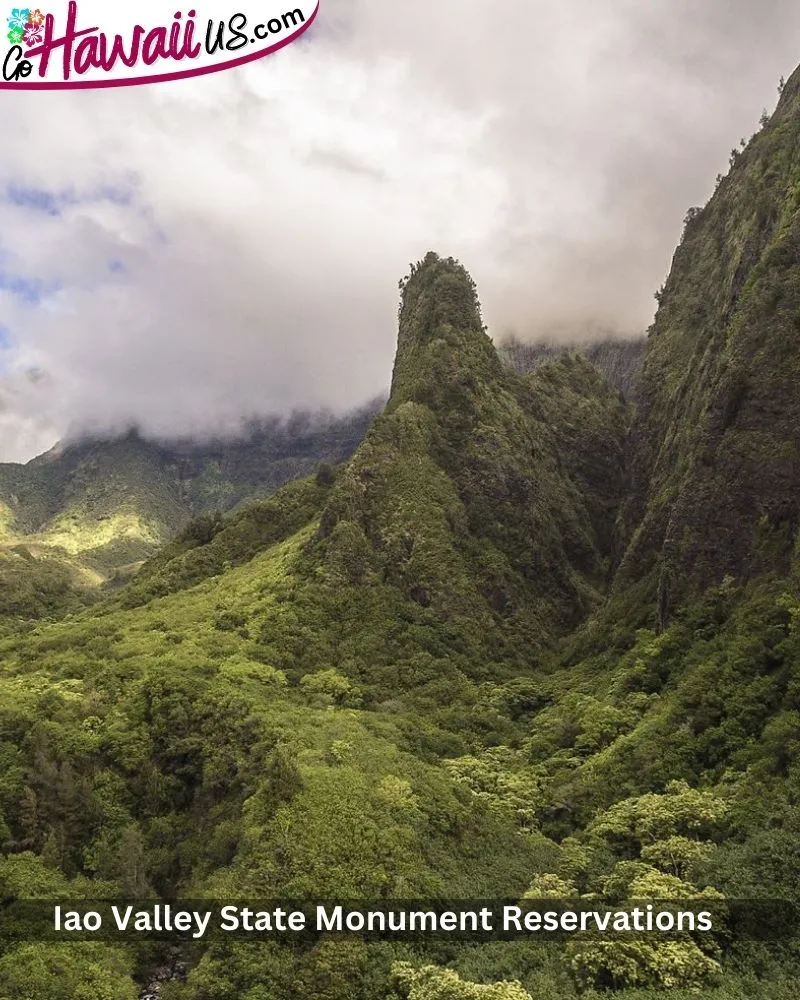 Iao Valley State Monument Reservations