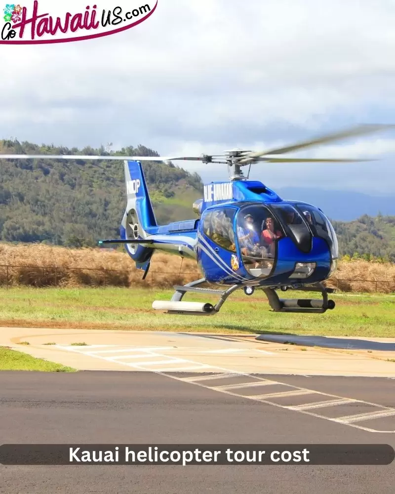 Kauai helicopter tour cost