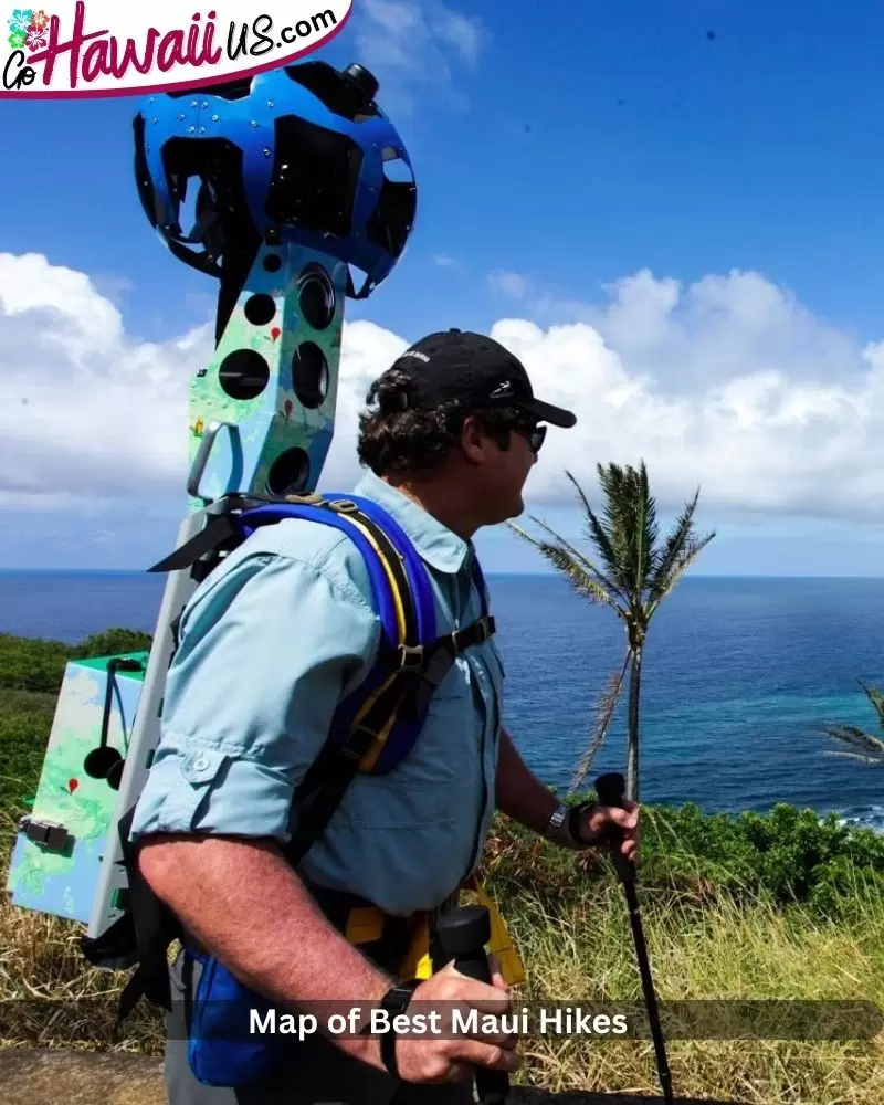 Map of Best Maui Hikes