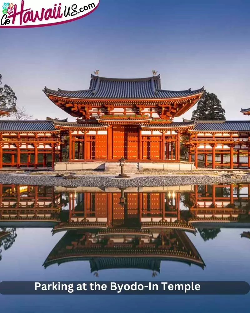 Parking at the Byodo-In Temple