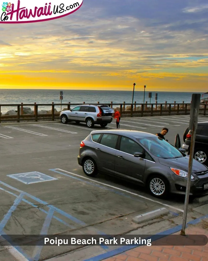 Poipu Beach Park Parking