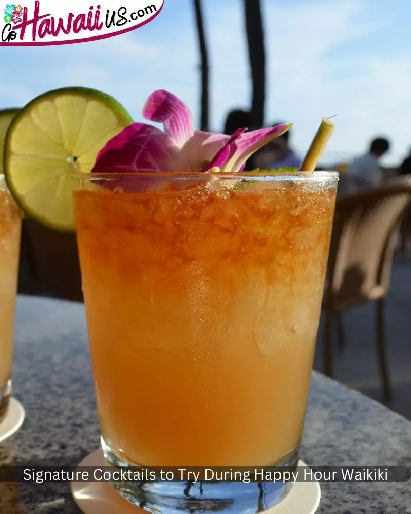 Signature Cocktails to Try During Happy Hour Waikiki