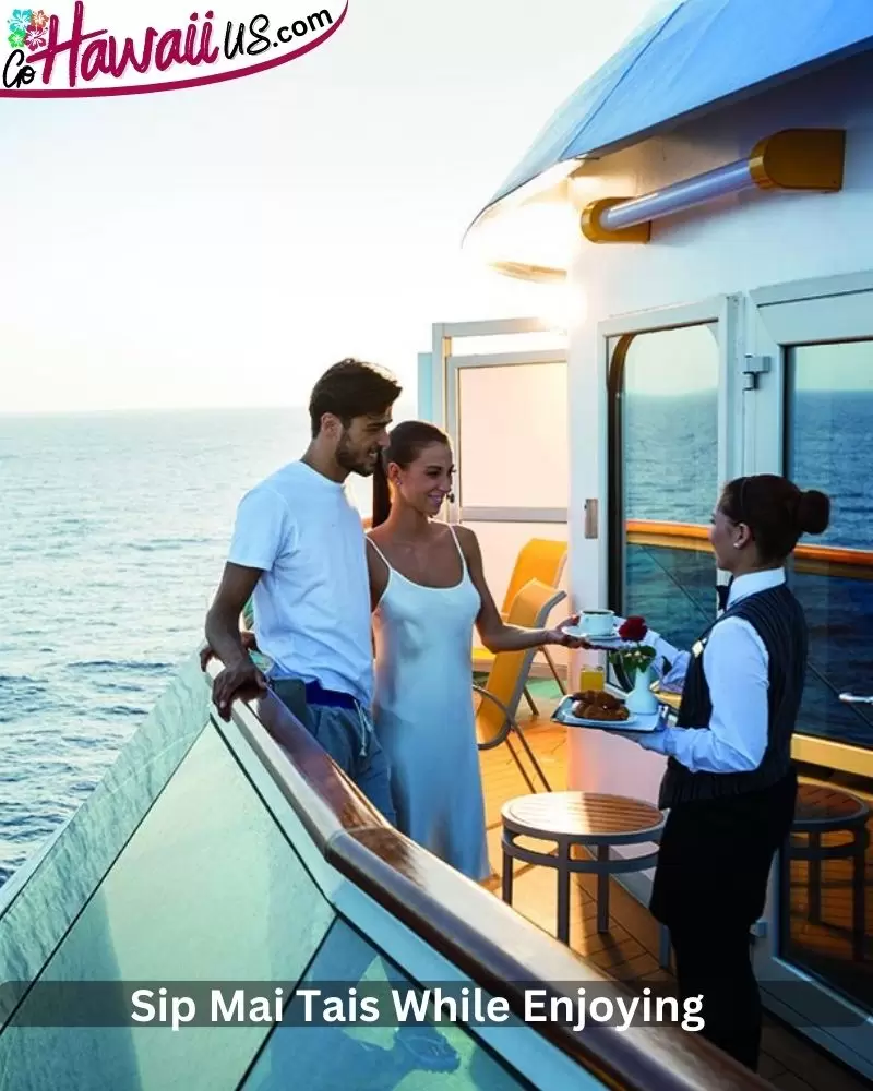 Sip Mai Tais While Enjoying Spectacular Views on a Sunset Cruise