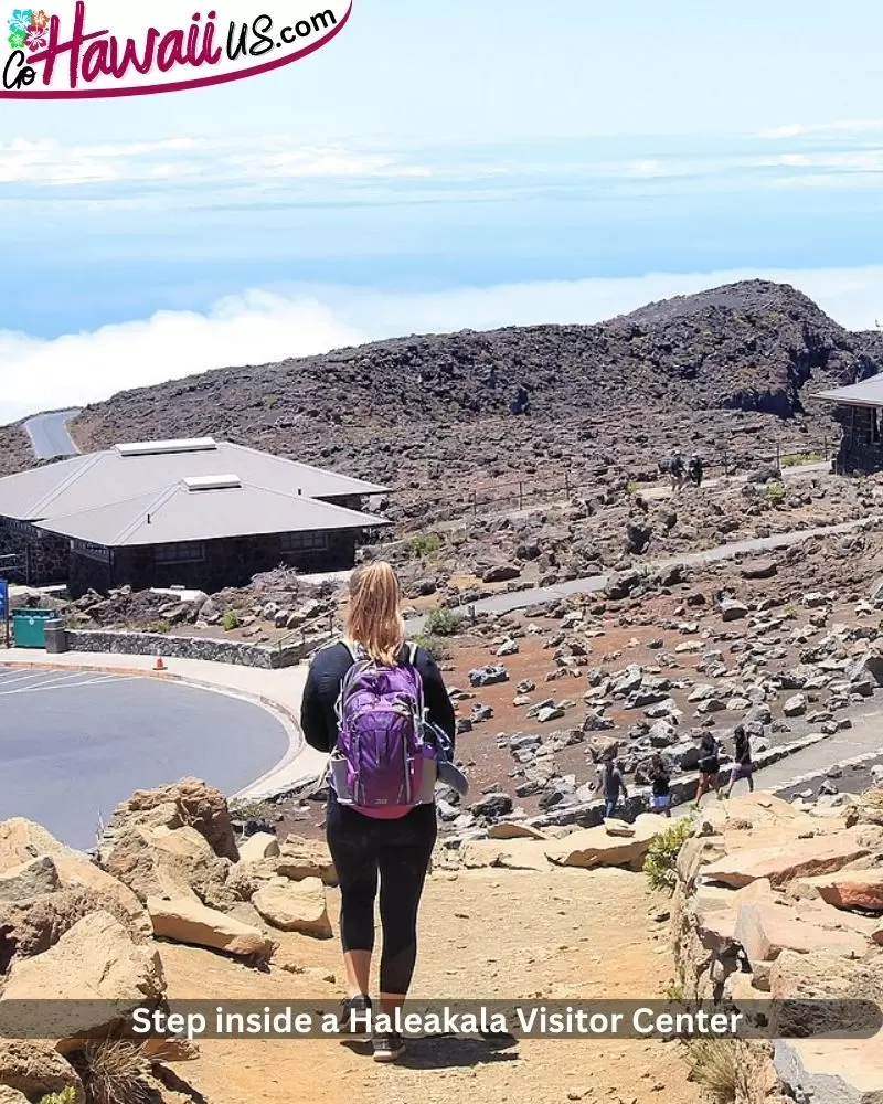 Step inside a Haleakala Visitor Center