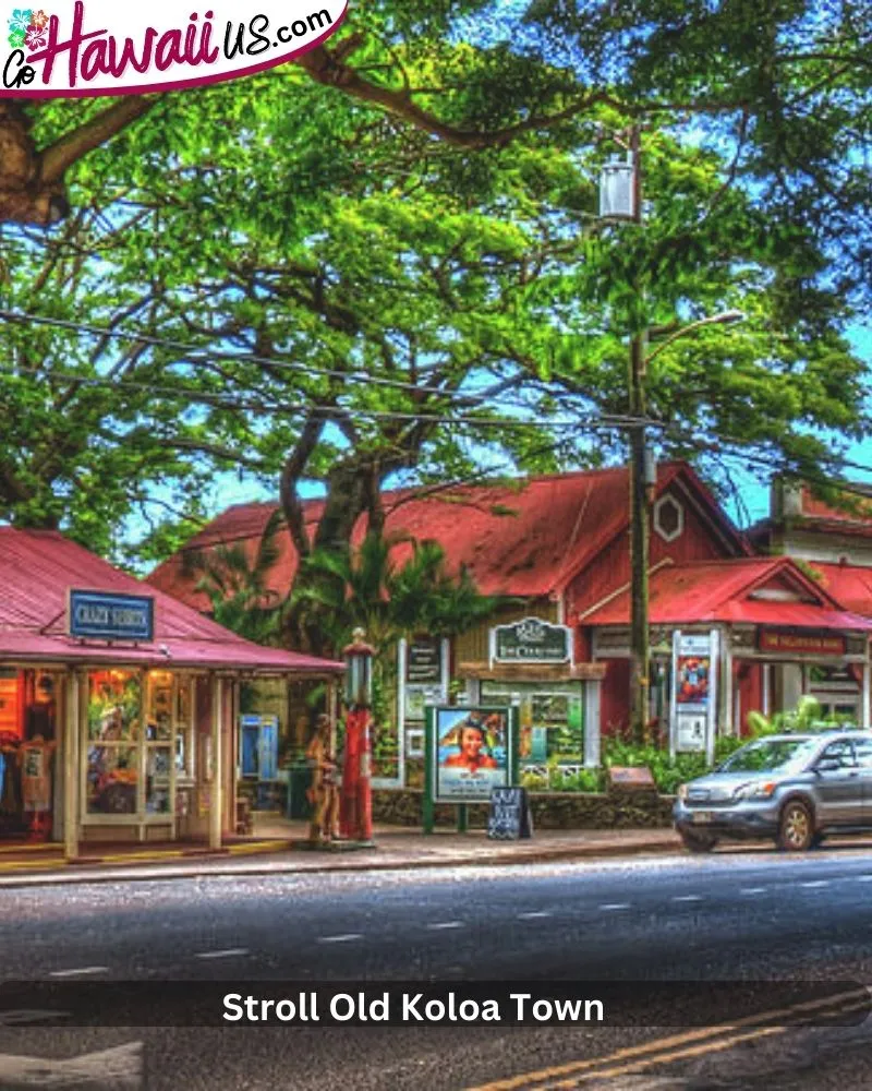 Stroll Old Koloa Town