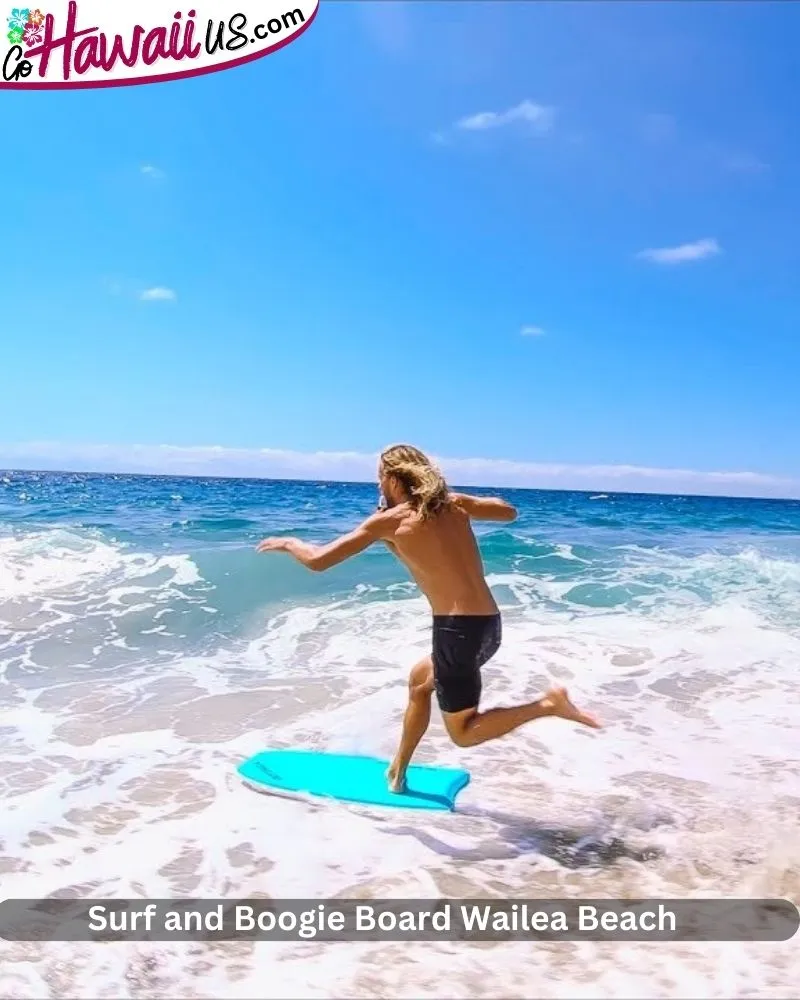 Surf and Boogie Board Wailea Beach