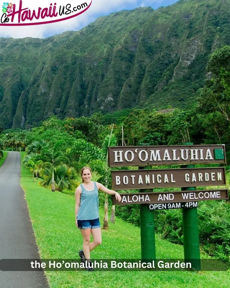 the Ho’omaluhia Botanical Garden