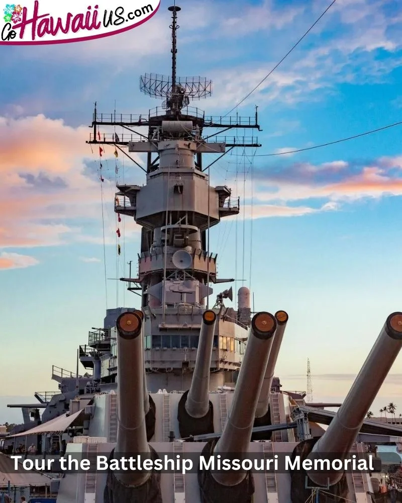 Tour the Battleship Missouri Memorial