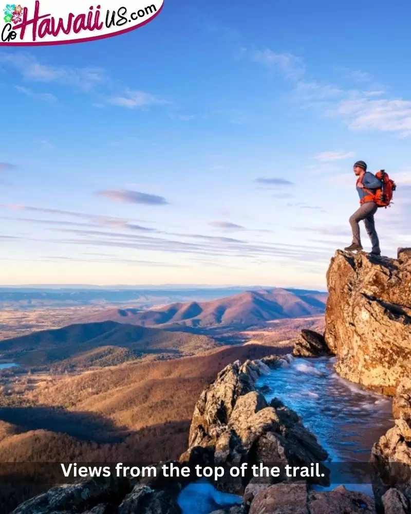 Views from the top of the trail.