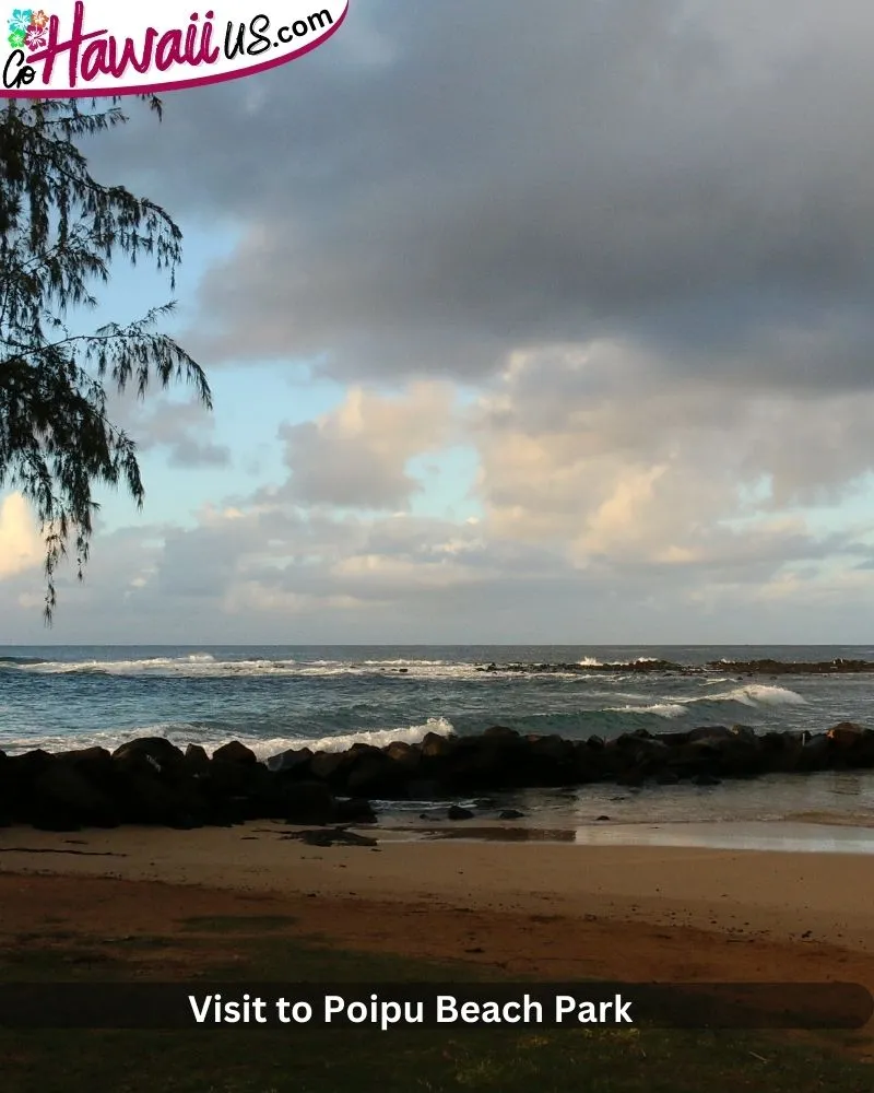 Visit to Poipu Beach Park