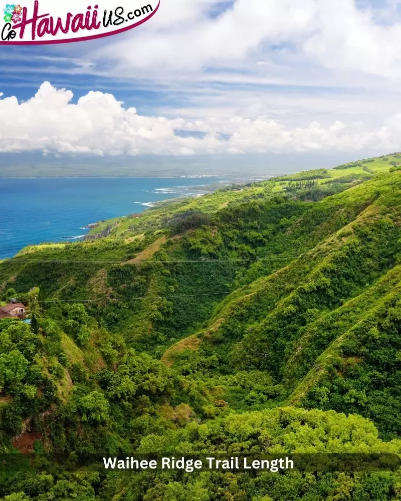 Waihee Ridge Trail Length