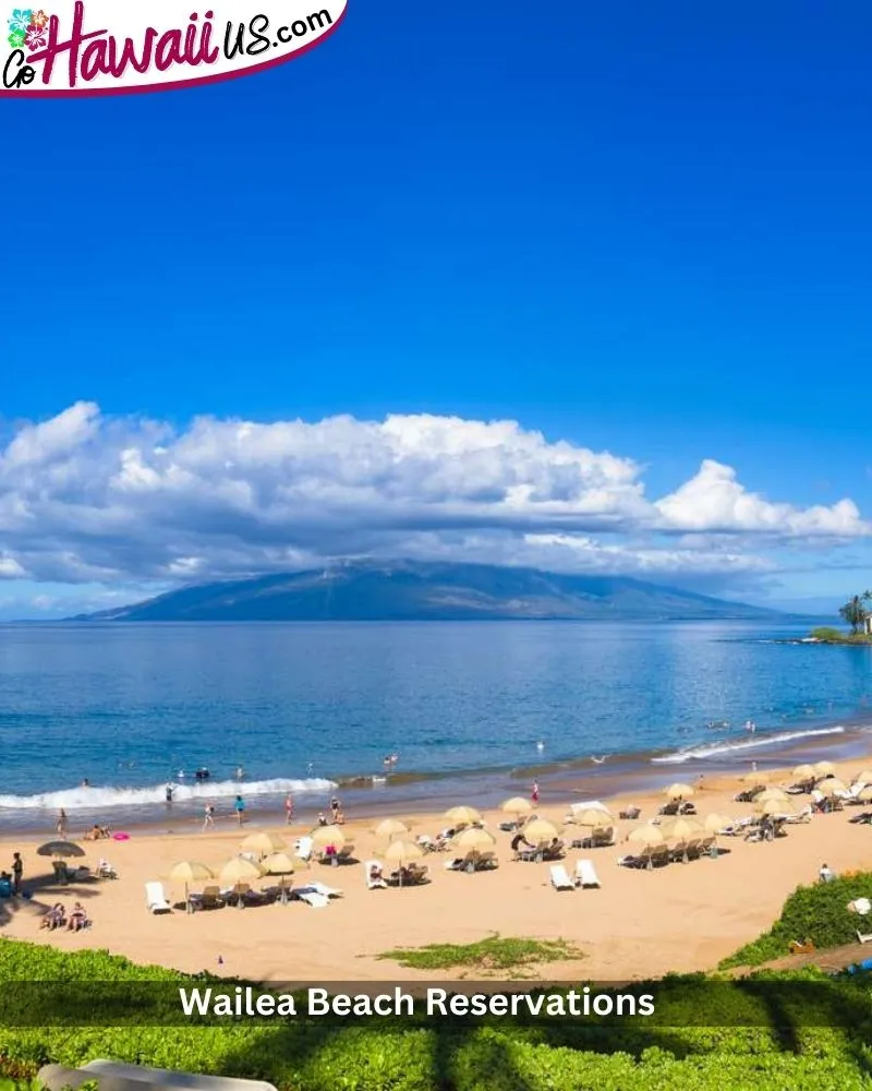 Wailea Beach Reservations