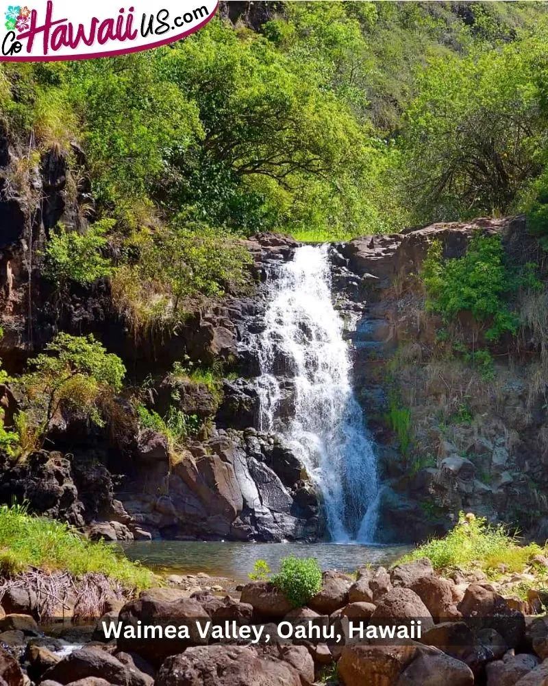 Waimea Valley, Oahu, Hawaii