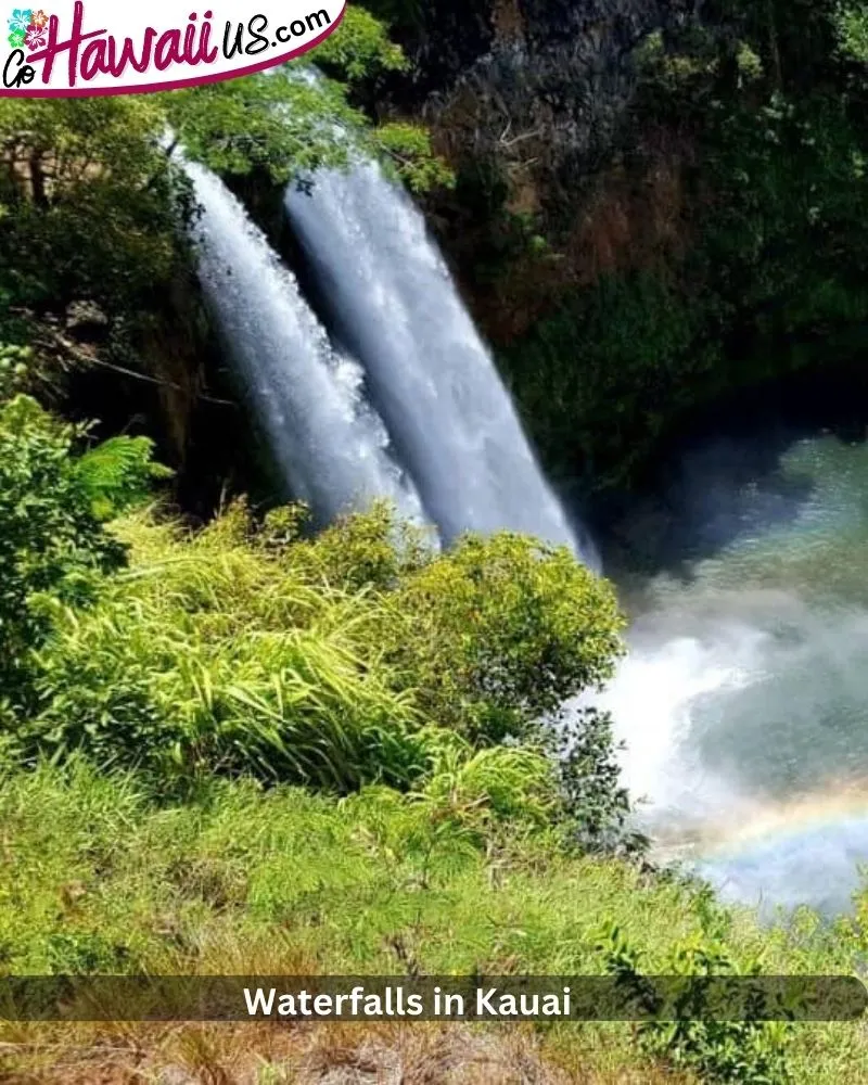 Waterfalls in Kauai