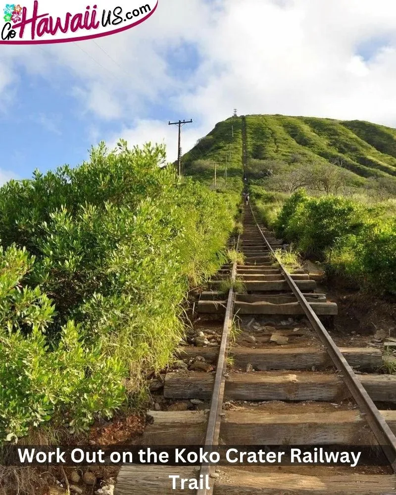 Work Out on the Koko Crater Railway Trail