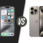 The iPhone 16 Pro Max and the iPhone 15 Pro Max